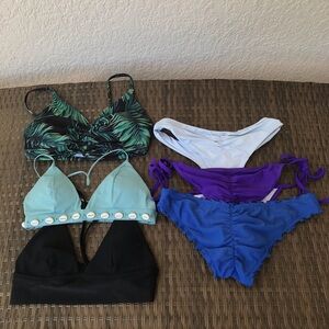 Swimsuit Bikini Bundle - 3 Tops, 3 Bottoms